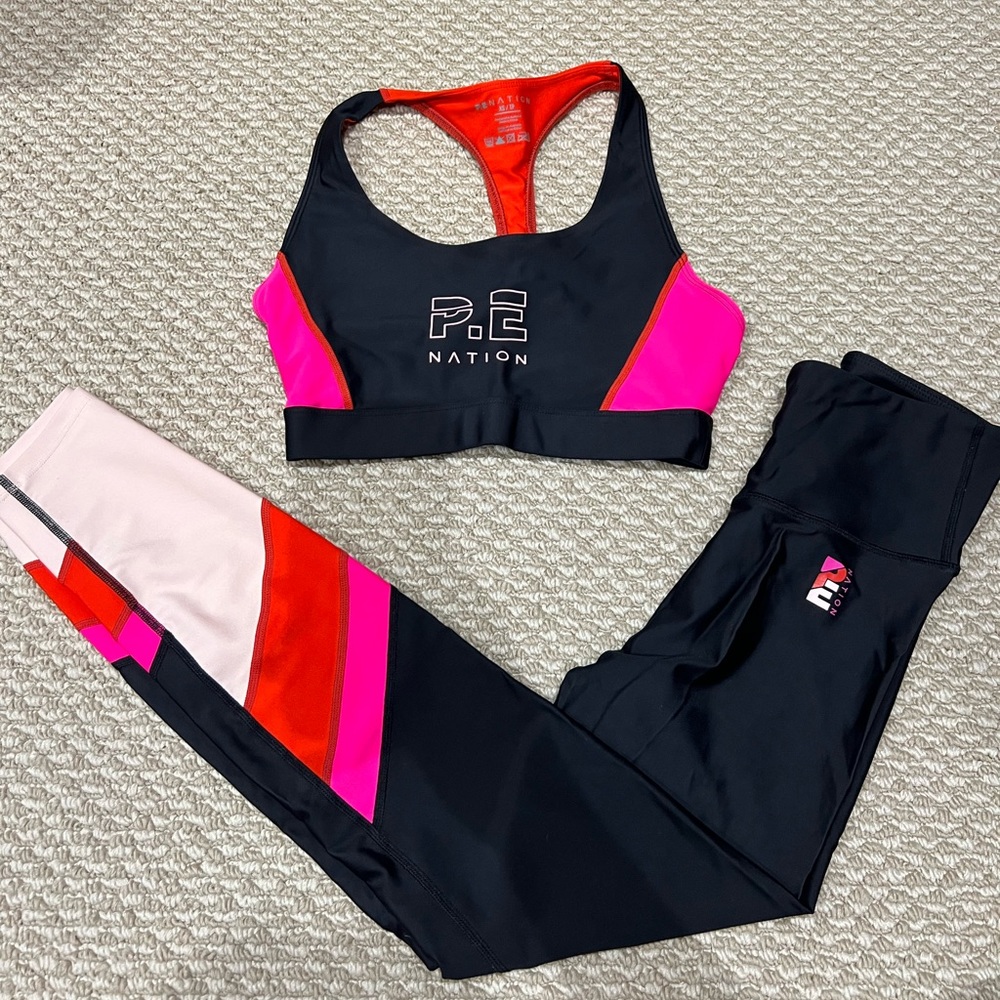 P.E Nation set. Size XS.